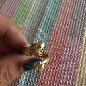 Alex and ani adjustable mermaid ring in gold